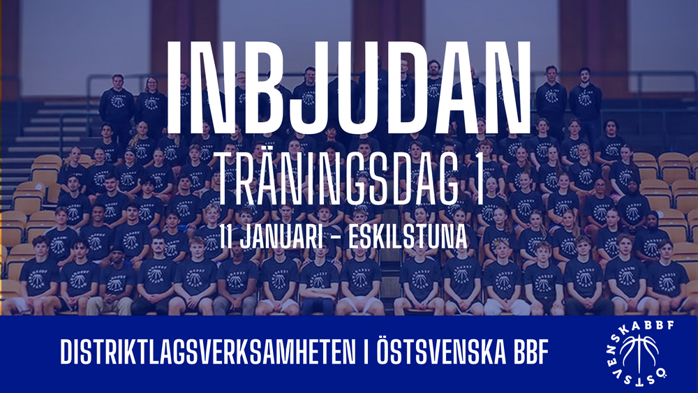 Anmälan Distriktslagsträningar - läger 1 2025/2026